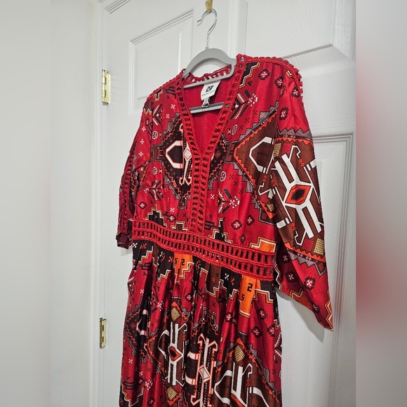 ✨ Vicky And Lucas Stunning Boho Maxi Dress | NWOT ✨ - Picture 7 of 12